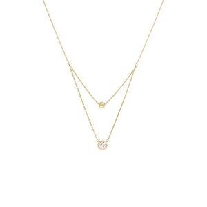 NEW marlyn schiff double layered necklace